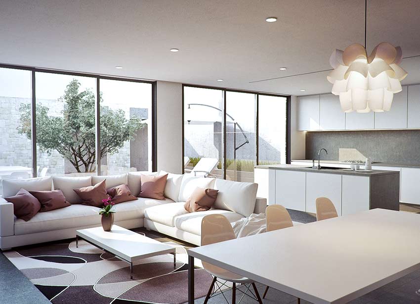 maison rénovée peinte